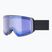 Ochelari de schi UVEX Scenic P S0-S4 black matt/mirror blue/pola