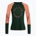 Tricou de ciclism pentru femei Maloja DiamondM LS verde-portocaliu 35196