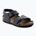 Sandale pentru copii BIRKENSTOCK New York Birkibuc Narrow navy