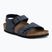 Sandale pentru copii BIRKENSTOCK New York Birkibuc Narrow navy