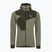 Bluză de trekking pentru bărbați Salewa Puez 2 Dry Hood FZ dark olive melange