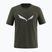 Tricou pentru bărbați Salewa Solidlogo Dry dark olive