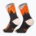 Șosete DYNAFIT Traverse Crew black out ultra orange/4220
