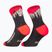 Șosete de schi DYNAFIT Traverse Mid black out ultra coral/6a10