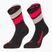 Șosete DYNAFIT Ultra Mid black out ultra coral/6A10
