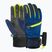 Mănuși de schi pentru copii Reusch Leo R-Tex XT black/imperial blue/safety yellow