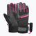 Mănuși de schi pentru copii Reusch Leo R-Tex XT black/black melange/pink glo