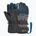 Mănuși de schi pentru copii Reusch Rocket GORE-TEX black/black melange/brilliant blue