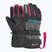 Mănuși de schi pentru copii Reusch Rocket GORE-TEX black/black melange/pink glo