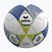 Minge de fotbal ERIMA Hybrid Training 2.0 size 5 metallic blue/silver/lime
