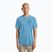 Tricou bărbătesc Jack Wolfskin Vonnan Graphic peak trail sky blue