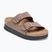 Klapki BIRKENSTOCK x Papillio Arizona Flex Platform Birko-Flor Narrow mocca