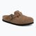 Șlapi BIRKENSTOCK Boston Suede Leather dark tea