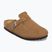 Șlapi BIRKENSTOCK Boston Suede Leather dark tea