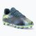 Încălțăminte de fotbal pentru copii PUMA Future 7 Play FG/AG Jr grey skies/elektro purple