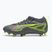 Încălțăminte de fotbal pentru copii PUMA Ultra 5 Match FG/AG Jr matte aged silver/yellow alert/puma aged silver