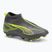 Încălțăminte de fotbal pentru copii  PUMA Ultra 5 Match+ LL FG/AG Jr matte aged silver/yellow alert/puma aged silver