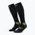 Șosete compresive pentru femei CEP Run Tall 5.0 black/lime