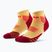 Șosete compresive pentru femei CEP Run Low Cut 5.0 marigold/burgundy