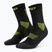 Șosete compresive pentru femei CEP Run Mid Cut 5.0 black/lime