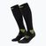 Șosete compresive pentru bărbați CEP Run Tall 5.0 black/lime