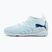 Încălțăminte de fotbal pentru copii PUMA Future 9 Match TT + Mid Jr icy blue/puma white/blue jewel