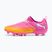 Încălțăminte de fotbal pentru copii PUMA Future 9 Match LL FG/AG Jr poison pink/puma white/sun stream/bright aqua/puma black