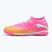 Încălțăminte de fotbal PUMA Future 9 Match TT poison pink/puma white/sun stream/bright aqua/puma black