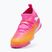 Încălțăminte de fotbal pentru copii PUMA Future 9 Match TT + Mid Jr poison pink/puma wht/sun stream/bright aqua/puma blk