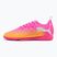 Încălțăminte de fotbal pentru copii PUMA Future 9 Play IT Jr poison pink/puma white/sun stream/bright aqua/puma black