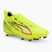 Încălțăminte de fotbal pentru copii PUMA Ultra 6 Match FG/AG Jr yellow alert/puma black/glowing red/lime squeeze