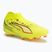 Încălțăminte de fotbal PUMA Ultra 6 Play+ FG/AG yellow alert/puma black/glowing red/lime squeeze
