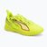 Încălțăminte de fotbal pentru copii PUMA Ultra 6 Play IT Jr yellow alert/puma black/glowing red/lime squeeze