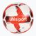Minge de fotbal uhlsport Attack Addglue white/red/silver mărime 4