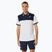 Tricou polo pentru bărbați ASICS Court Polo brilliant white/midnight