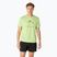 Tricou de alergare pentru bărbați ASICS Fujitrail Logo lime green/huddle yellow/cactus