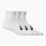 Șosete ASICS Quarter 3 pairs brilliant white