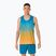 Tricou de alergare pentru bărbați ASICS Road Fade Singlet Aegean Blue/Yamabuki