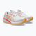 Încălțăminte de alergare pentru femei Asics Gel-Cumulus 28 White/Orange Glow