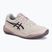 Încălțăminte de tenis pentru copii ASICS Gel-Resolution X GS Clay soft oat/dark aubergine