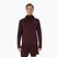 Bluză de alergare pentru bărbați ASICS Road Winter Ls Hoodie dark currant