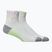Șosete ASICS Performance Run Quarter white/hazy lilac/glow green