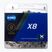 Lanț de bicicletă KMC X8 114 verigi 8rz argintiu BX08NP114