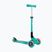 Trotinetă cu 3 roți pentru copii Globber Junior Foldable Lights dark emerald green