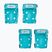 Set de apărători pentru copii Globber Toddler teal/sahpes