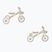 Bicicletă de echilibru cu trei roți Globber Learning Trike 2w1 Plus Ecologic coconut