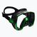 Mască de înot TUSA Freedom Hd Mask, verde, M-1001