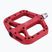 Pedale de bicicletă OXC Loam 20 Flat red