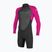 Costum de neopren pentru copii O'Neill Youth Reactor-2 2mm Back Zip LS Spring black/berry