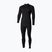 Costum de înot pentru bărbați O'Neill Epic 5/4 Chest Zip Full A05 black/black/black